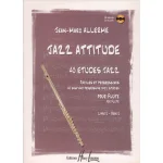 Image links to product page for Jazz Attitude, Vol 2: 40 Easy and Progressive Jazz Studies for Flute (includes CD)