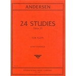 Image links to product page for 24 Studies for Flute, Op33
