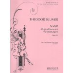 Image links to product page for Sextet - Original Theme & Variations [Wind Quintet and Piano], Op45