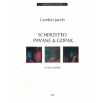 Image links to product page for Scherzetto, Pavane & Gopak for Clarinet Quartet