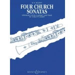 Image links to product page for Four Church Sonatas [Clarinet and Piano]
