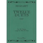 Image links to product page for 12 Duets for 2 Clarinets, K487