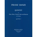 Image links to product page for Quintet in D minor for Flute, Oboe, Clarinet, Horn and Bassoon, Op. 68 No. 3
