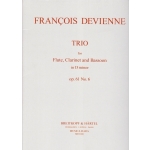 Image links to product page for Trio in D minor for Flute, Clarinet and Bassoon, Op61/6