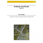 Image links to product page for Andante and Rondo for Two Flutes and Chamber Winds, Op25