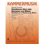 Image links to product page for Variations on a Romance by Méhul [Flute & Guitar)