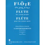 Image links to product page for 14 Divertissements for Two Flutes