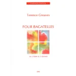 Image links to product page for Four Bagatelles for Two Flutes and Two Clarinets