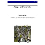 Image links to product page for Adagio and Tarantella for Solo Clarinet and Clarinet Choir