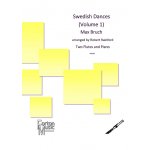 Image links to product page for Swedish Dances for Two Flutes and Piano, Op63, Vol 1