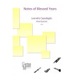 Image links to product page for Notes of Blessed Years for Flute, Oboe Clarinet and Bassoon