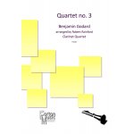 Image links to product page for Quartet No. 3 for Clarinet Quartet