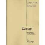 Image links to product page for Zweige (Branches) - Nine Minatures for Flute, Clarinet, Cello and Piano