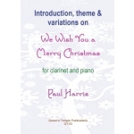 Image links to product page for Introduction, Theme & Variations on We Wish You A Merry Christmas
