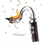 Image links to product page for 'Nocturne' Greetings Card