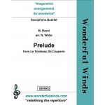 Image links to product page for Prelude [Saxophone Quartet]