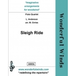 Image links to product page for Sleigh Ride for Flute Quartet