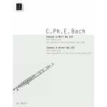 Image links to product page for Sonata in A minor for Solo Flute, Wq132