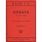 Image links to product page for Sonata in G minor for Flute and Piano, S.1020