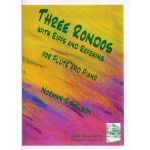 Image links to product page for Three Rondos with Riffs & Refrains for Flute and Piano