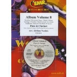 Image links to product page for Album Volume 8 for Flute, Clarinet and Piano (includes CD)
