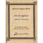 Image links to product page for Sonetos Sagrados for Woodwind Quintet and Voice
