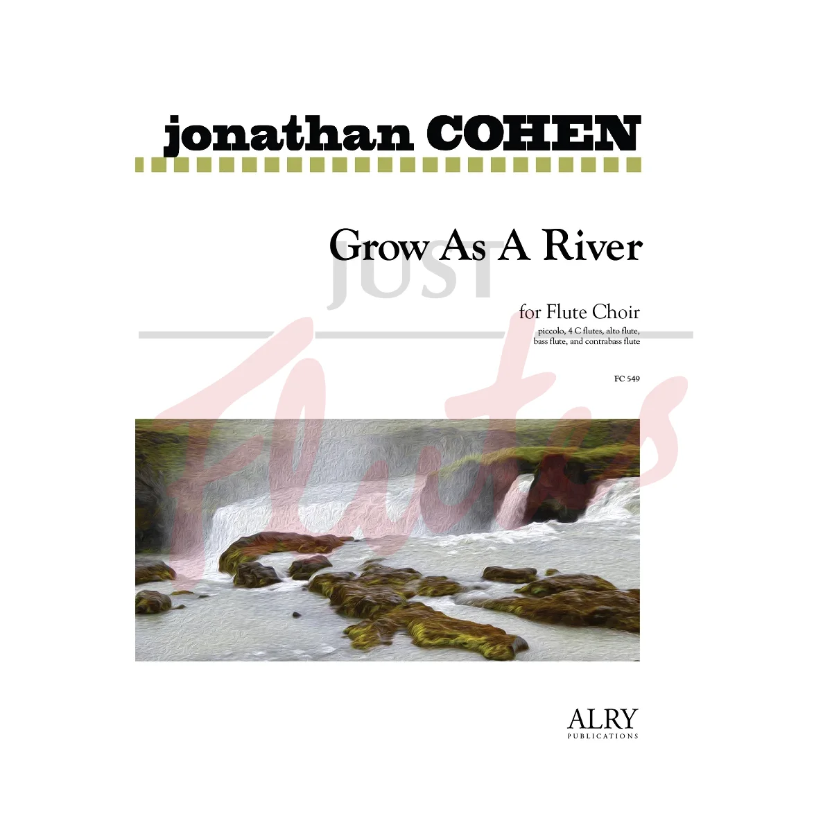 Grow As A River for Flute Choir