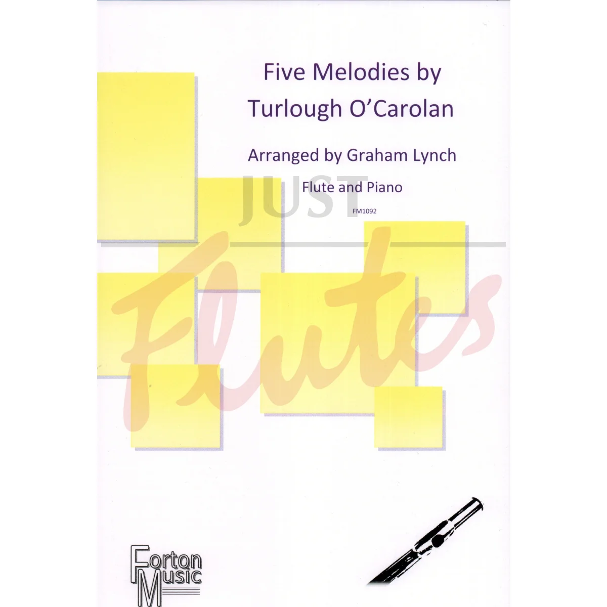 Five Melodies by Turlough O’Carolan for Flute and Piano