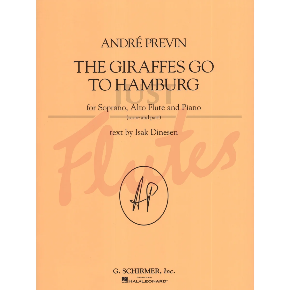 The Giraffes go to Hamburg for Soprano, Alto Flute and Piano
