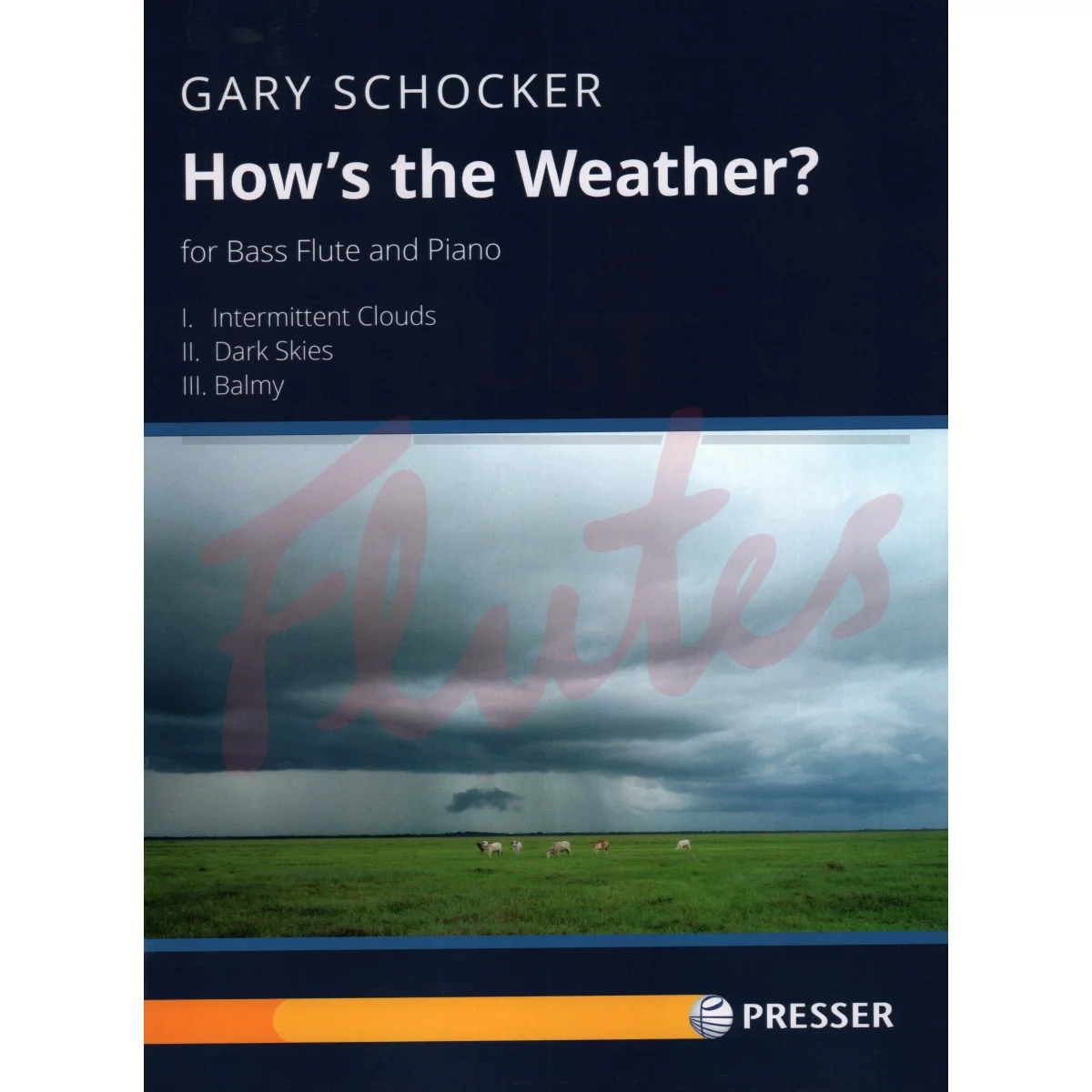 How&#039;s the Weather? for Bass Flute and Piano