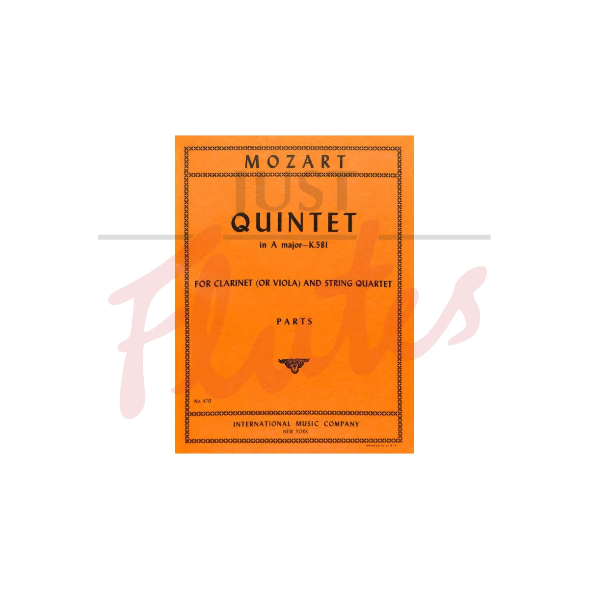Quintet in A major for Clainet/Viola and String Quartet