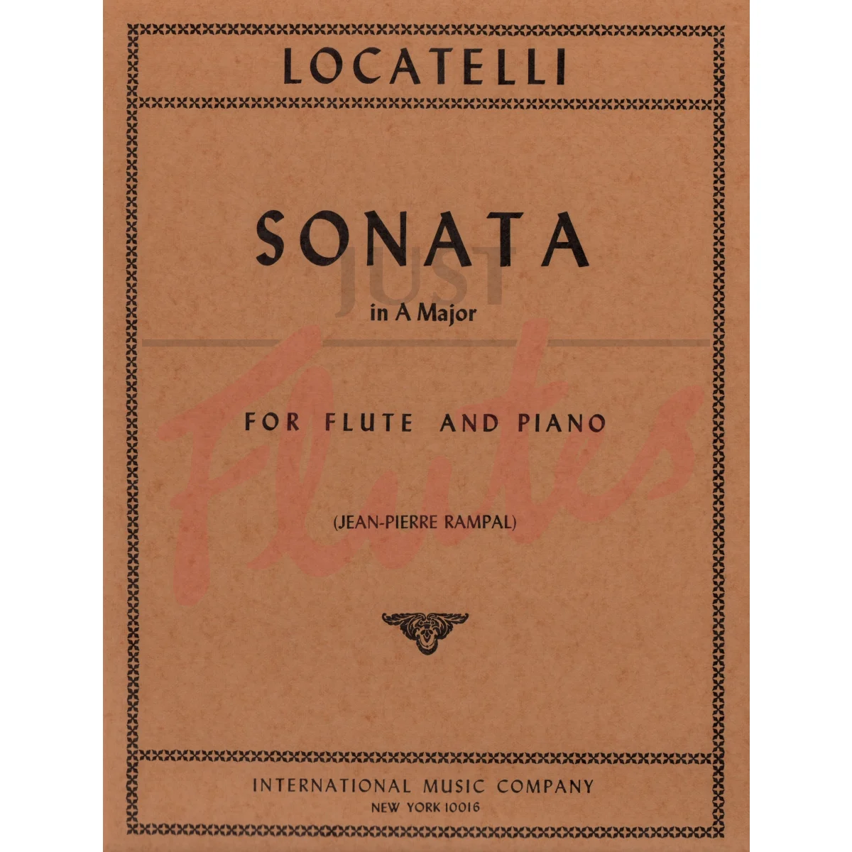 Sonata No. 6 in A major for Flute and Piano