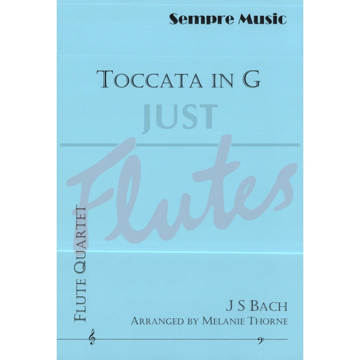 Toccata in G (First Movement) for Flute Quartet