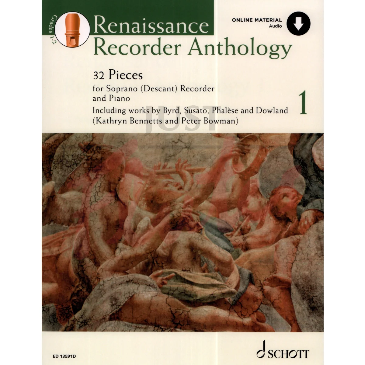 Renaissance Recorder Anthology for Descant Recorder and Piano