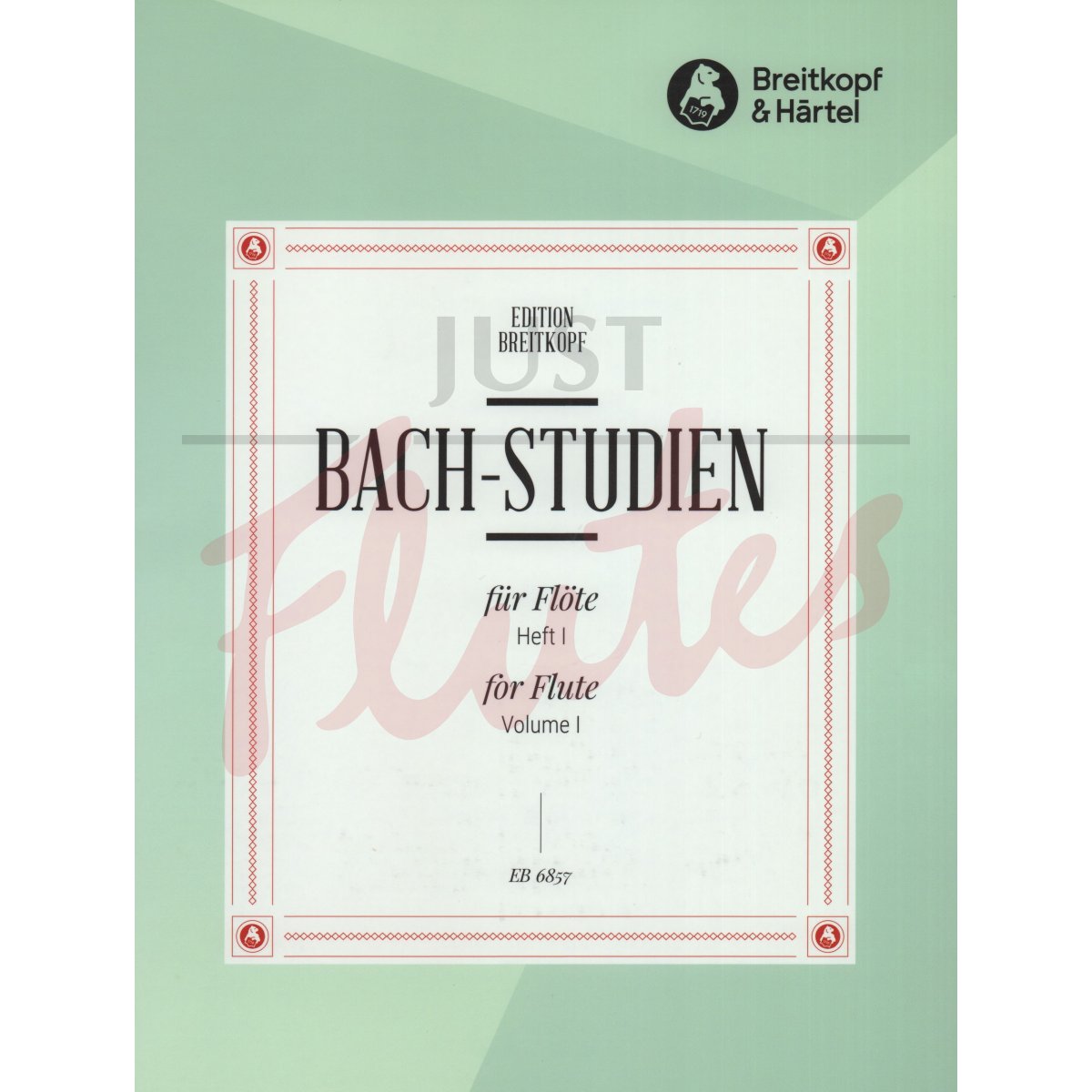Bach Studies for Solo Flute, Vol 1