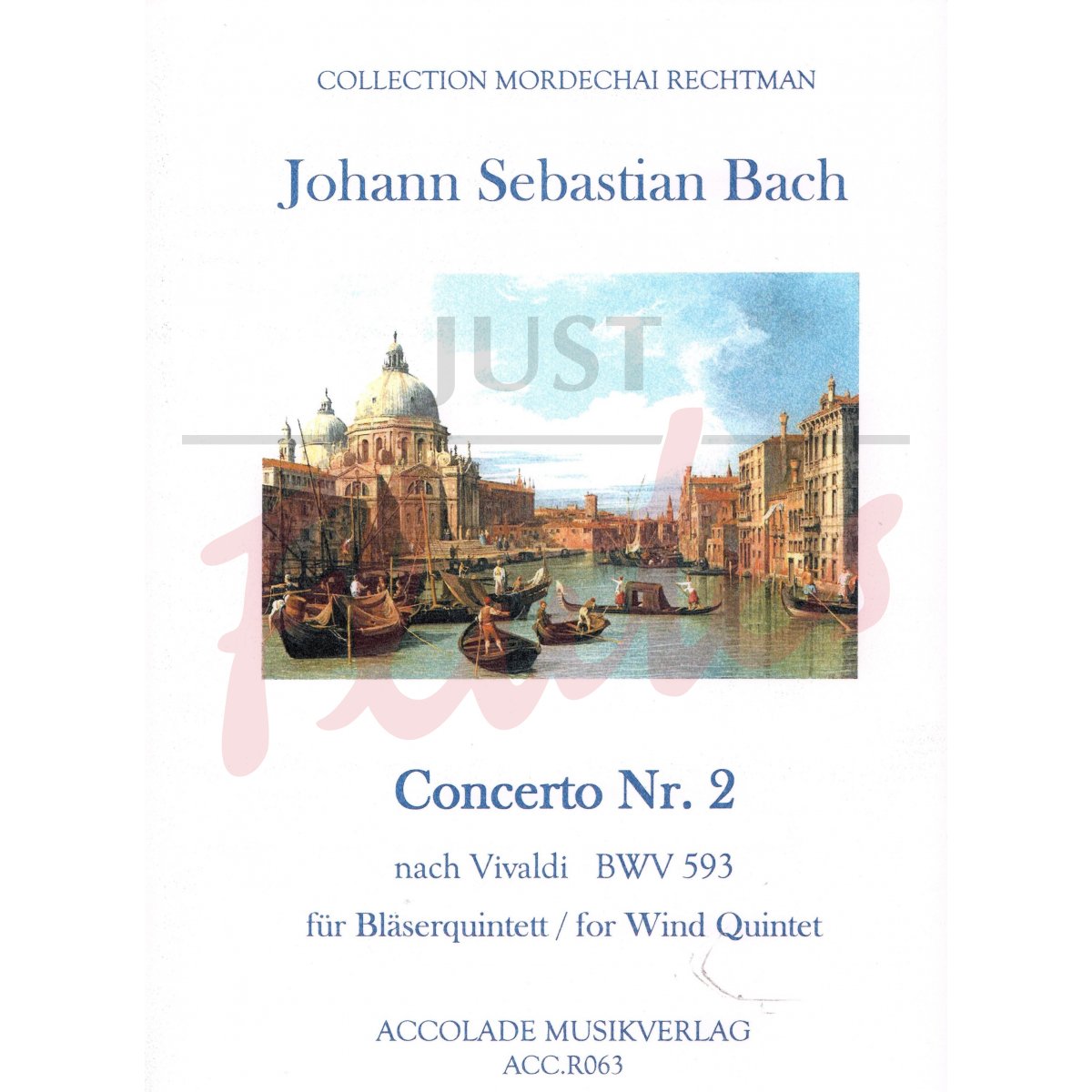 Concerto No 2 in D minor (after Vivaldi) for Wind Quintet