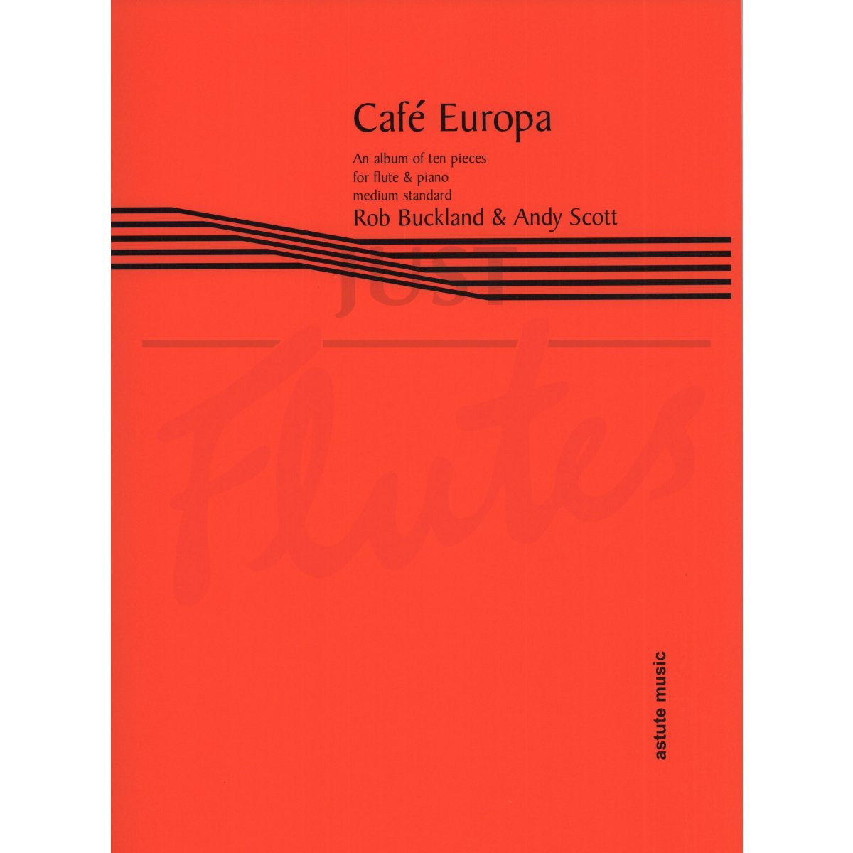 Café Europa for Flute and Piano