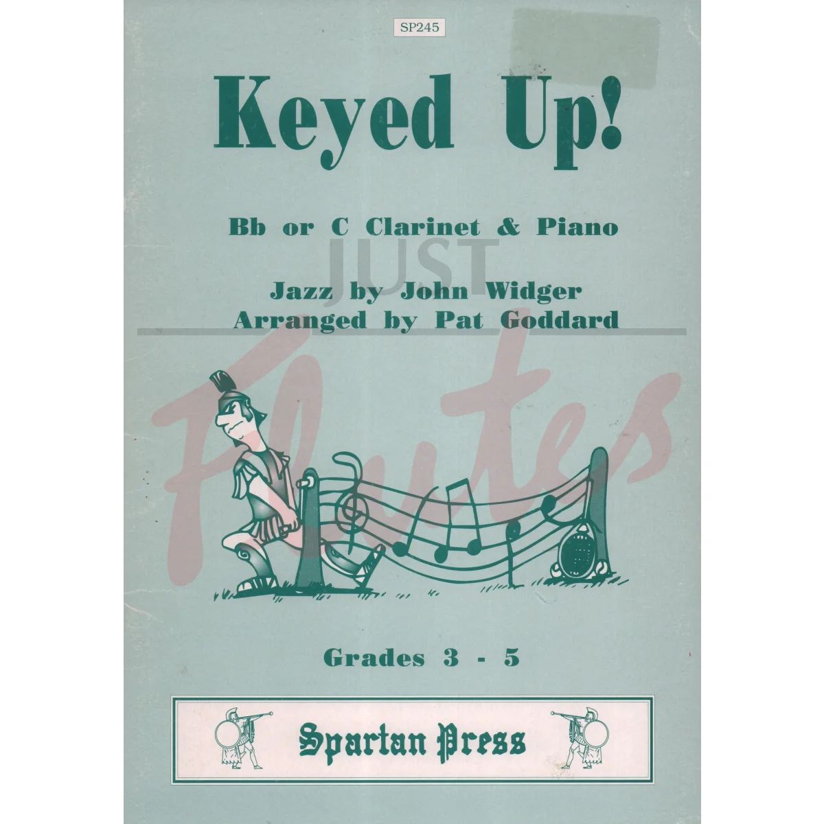 Keyed Up! for Bb or C Clarinet and Piano