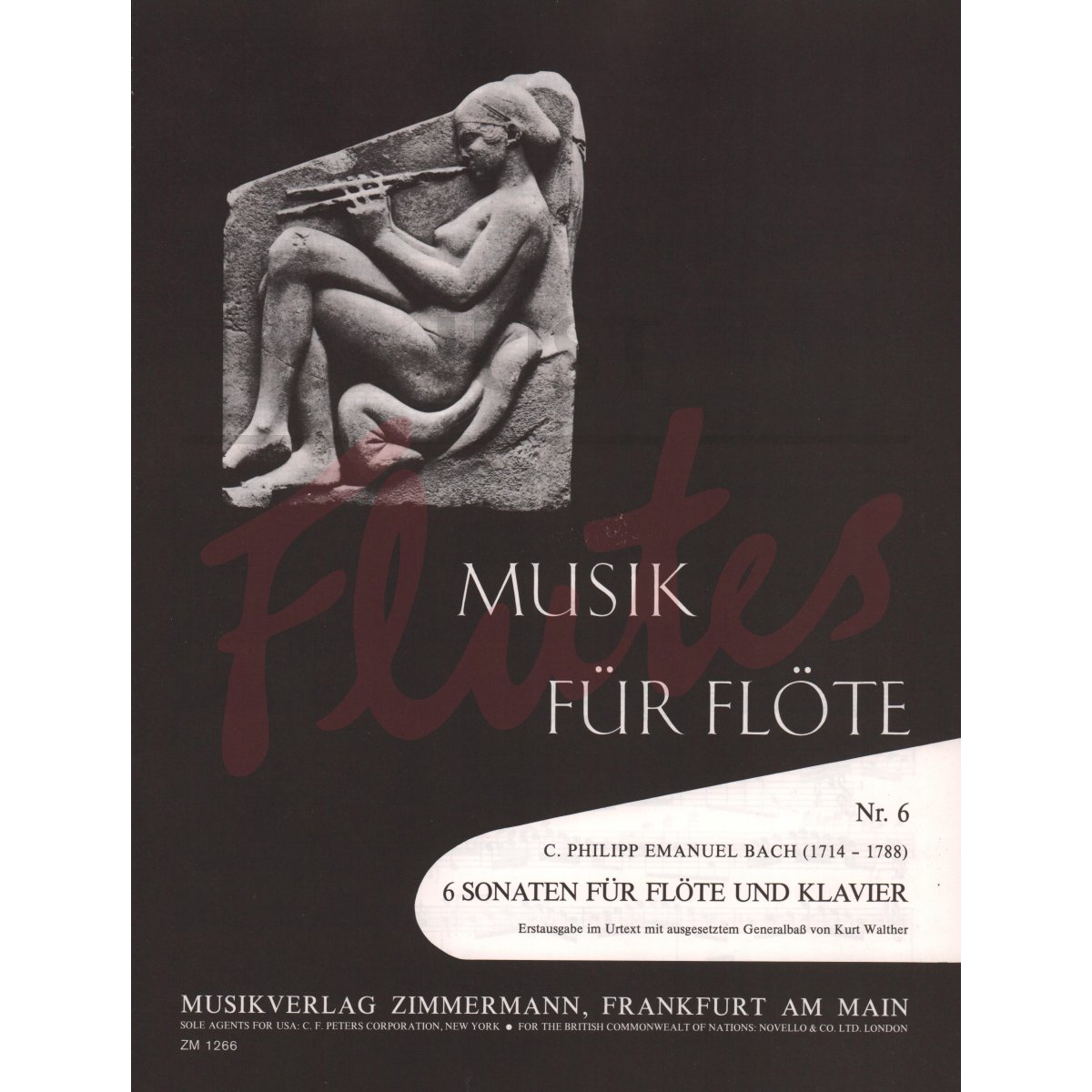 Sonata No. 6 in G Major for Flute and Piano