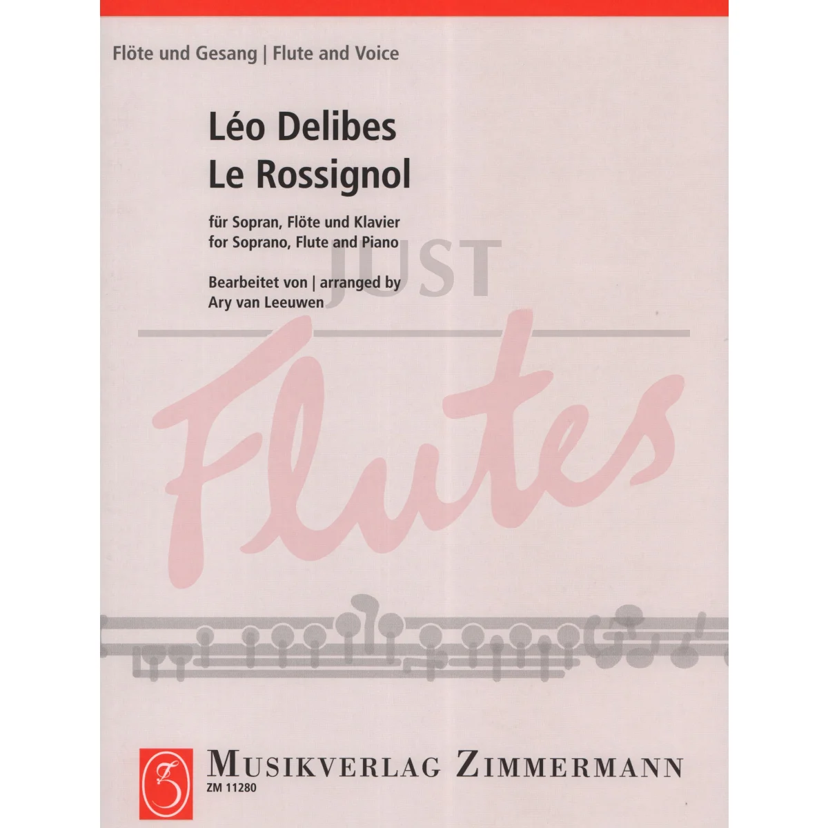 Le Rossignol for Soprano, Flute and Piano
