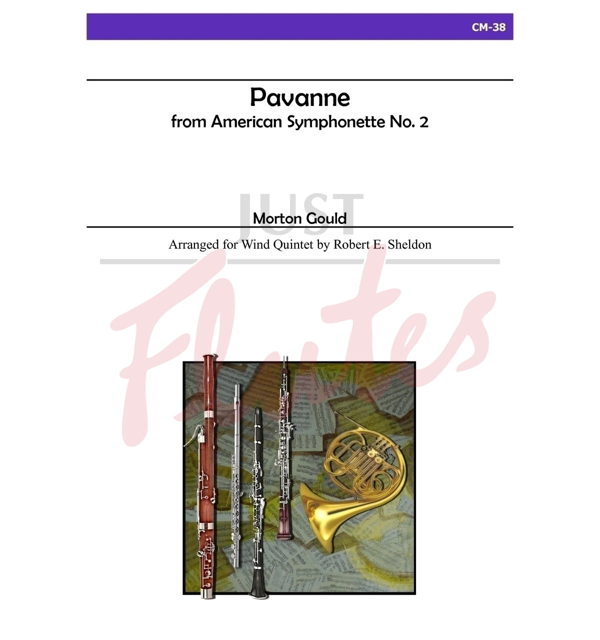 Pavanne from American Symphonette No. 2 arranged for Wind Quintet