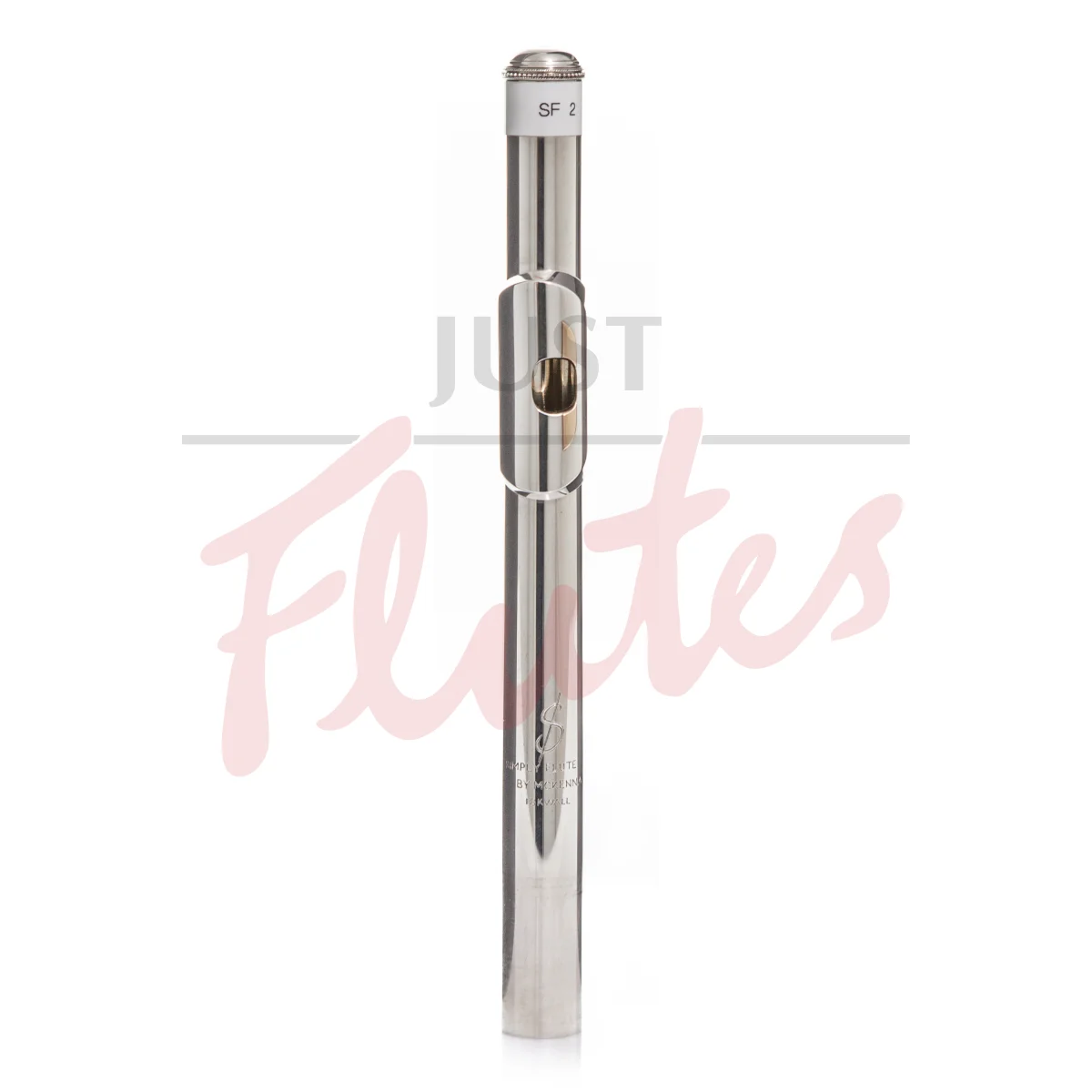 Pre-Owned McKenna Flutes SF 18k Riser and Wings Flute Headjoint