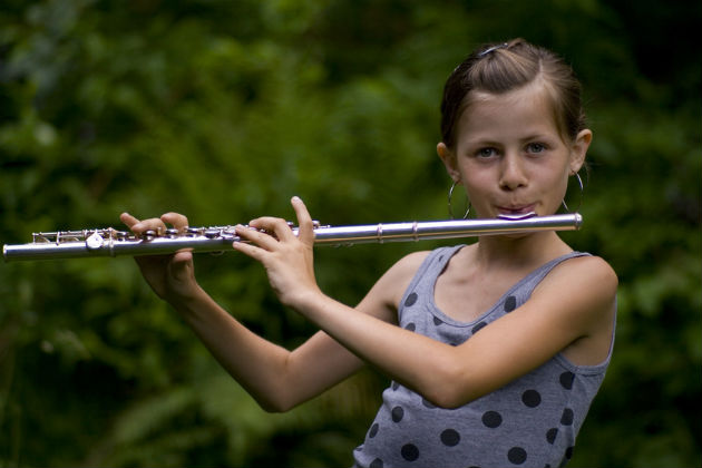 Beginner Flute Player