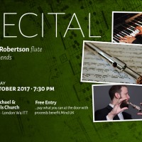 Autumn Flute Recital - Chiswick -  2017