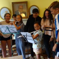International Students' Summer Camp with Julie Wright and Nicholas Foster