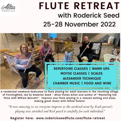 Roderick Seed Flute Retreat