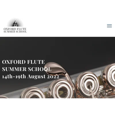 Oxford Flute Summer School