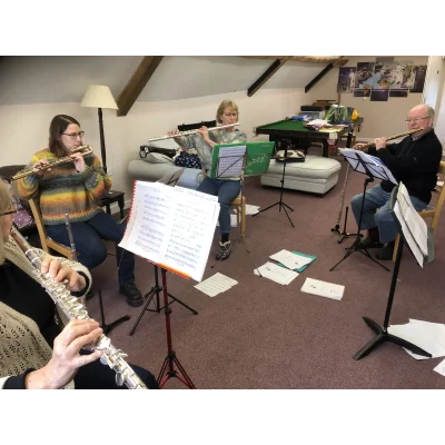 Flutes, Clarinets and Saxophones en Vacances with Julie Wright and Nicholas Foster in The Cotswolds 