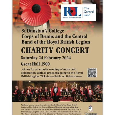 St Dunstan's College Corp of Drums and Royal British Legion Charity Concert