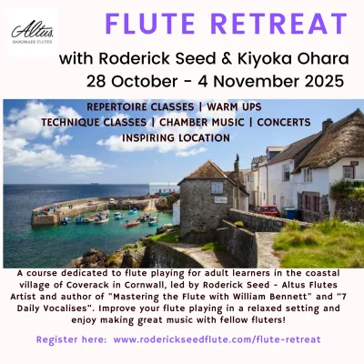 Flute Retreat with Roderick Seed